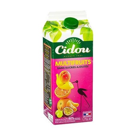 Nectar Multifruits sans sucres ajoutés